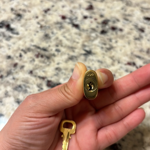 Authentic LV Padlock and Key - #304 - Picture 5 of 5